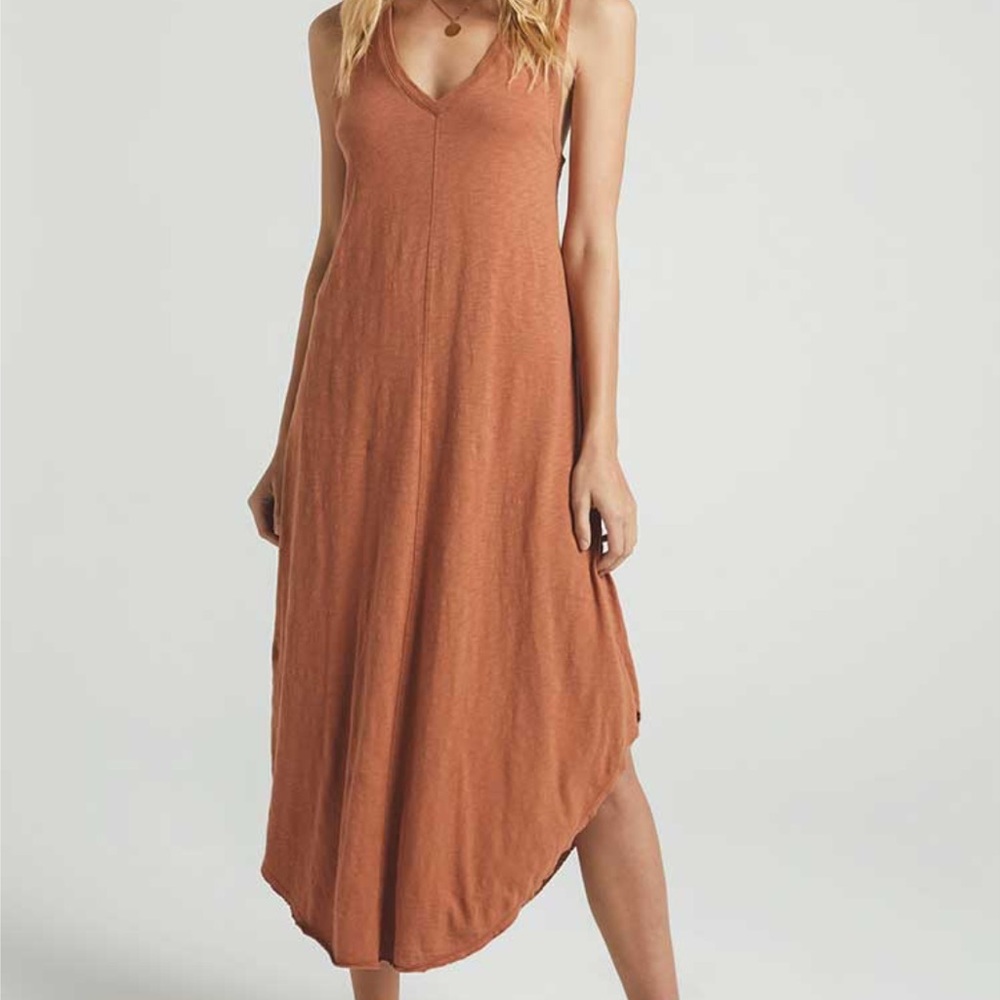 Z SUPPLY Women's Reverie Dress, Vintage Brown, XS